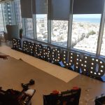 שילוט אותיות מוארות playground – במשרדי פייסבוק תל אביב